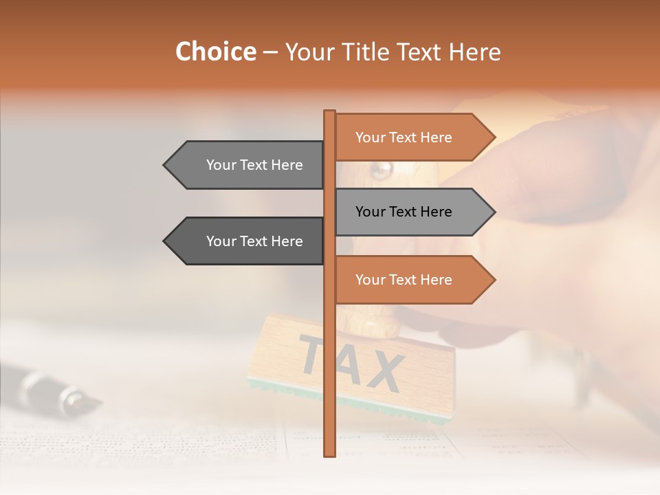 Document Accounting Finance PowerPoint Template