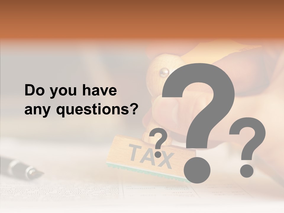 Document Accounting Finance PowerPoint Template