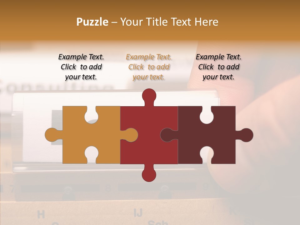 Sue Lawyer Index PowerPoint Template