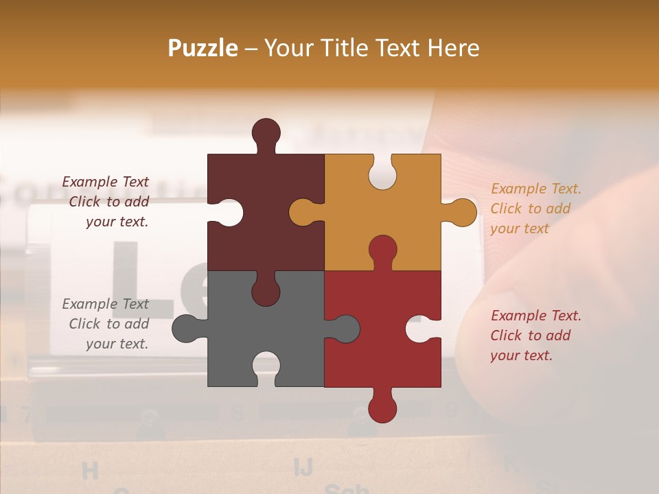 Sue Lawyer Index PowerPoint Template