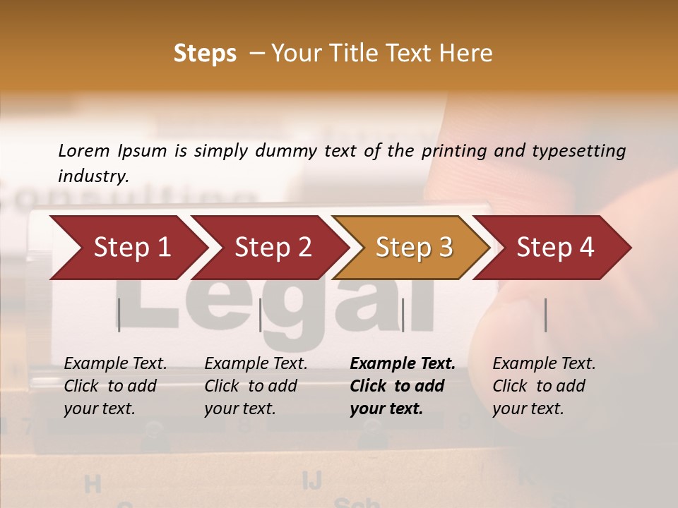 Sue Lawyer Index PowerPoint Template
