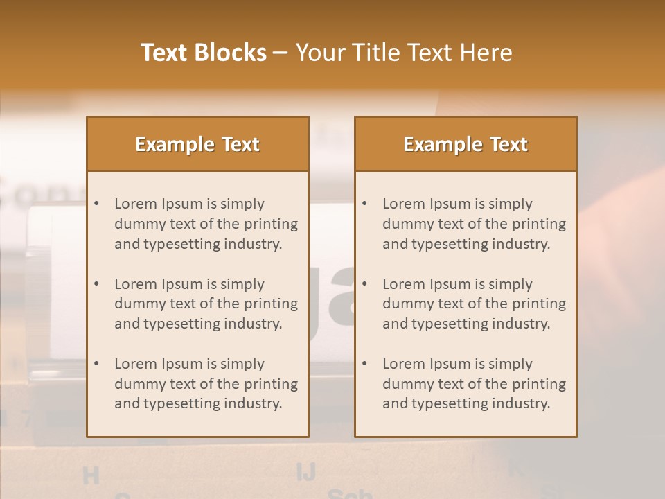 Sue Lawyer Index PowerPoint Template
