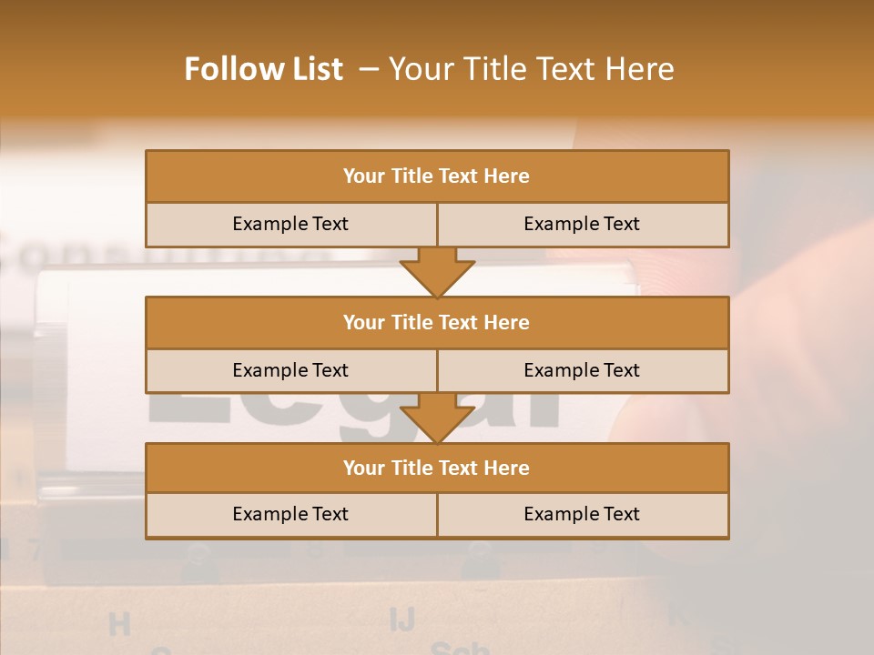 Sue Lawyer Index PowerPoint Template