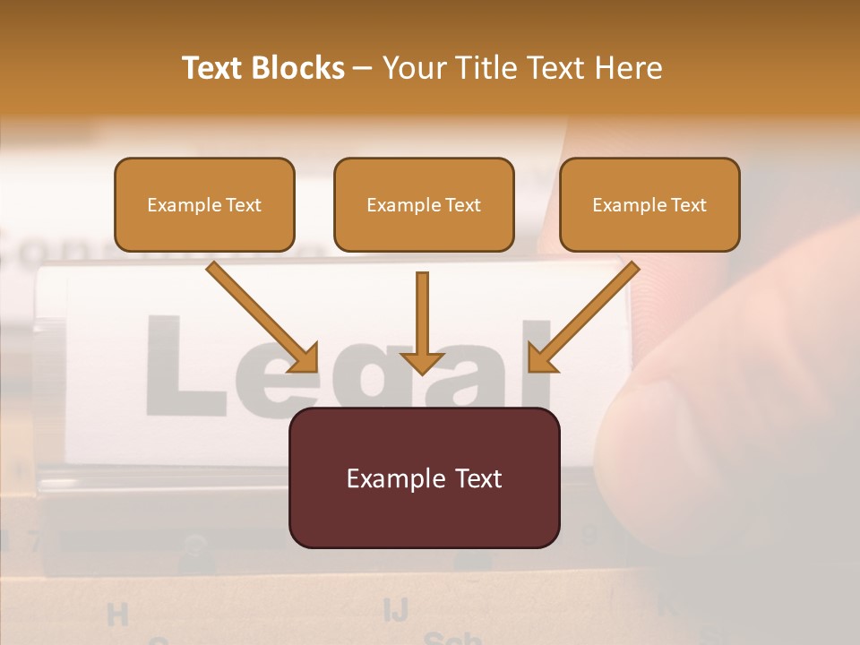 Sue Lawyer Index PowerPoint Template