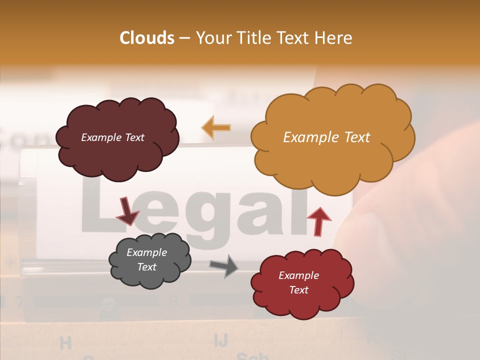 Sue Lawyer Index PowerPoint Template