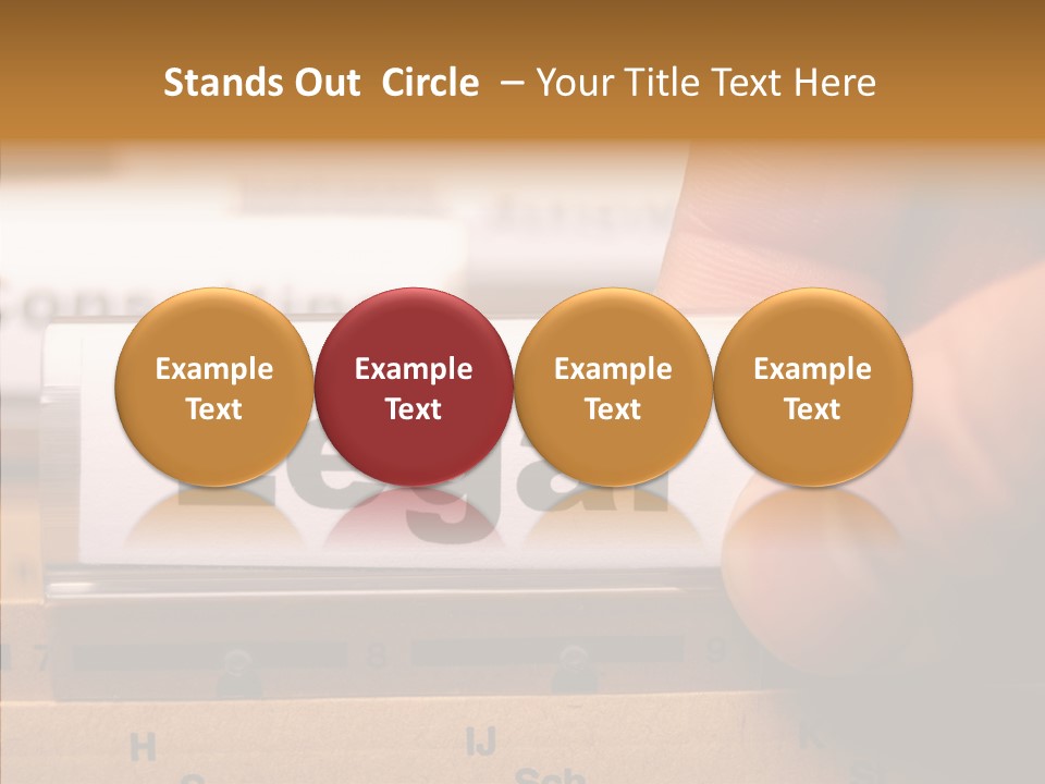 Sue Lawyer Index PowerPoint Template