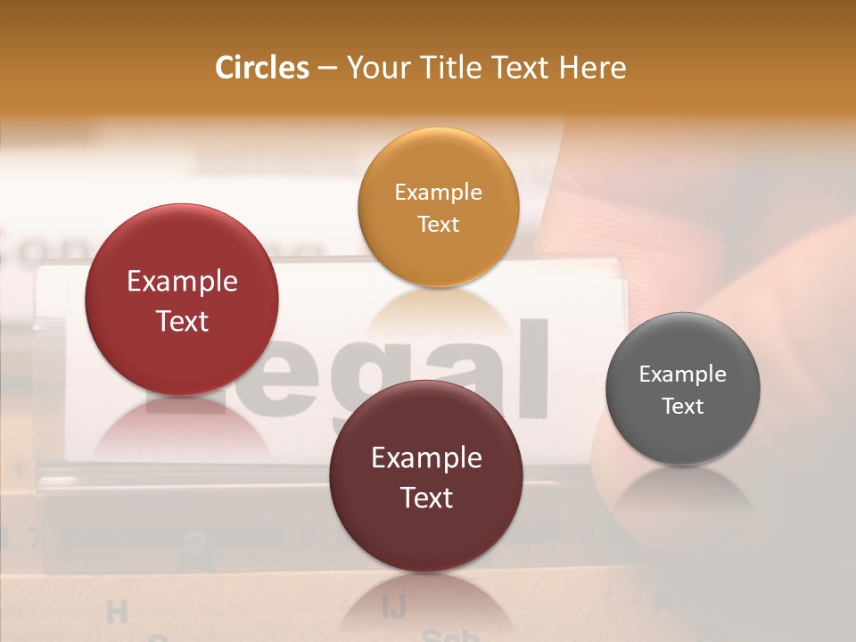 Sue Lawyer Index PowerPoint Template