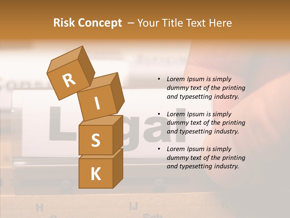Sue Lawyer Index PowerPoint Template