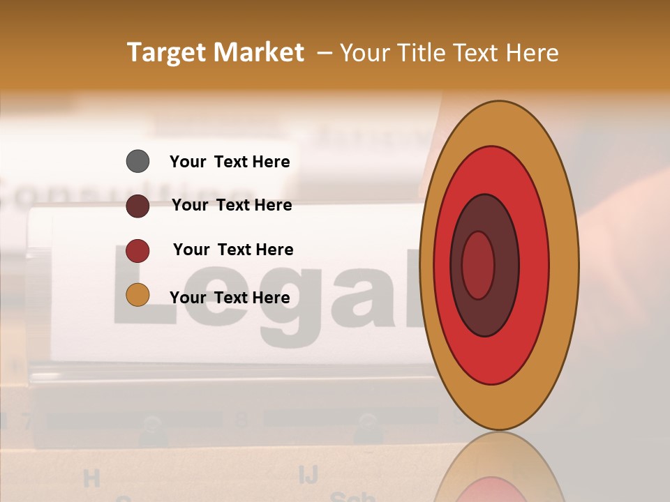 Sue Lawyer Index PowerPoint Template