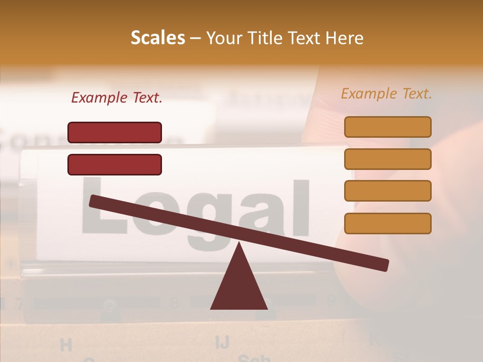 Sue Lawyer Index PowerPoint Template