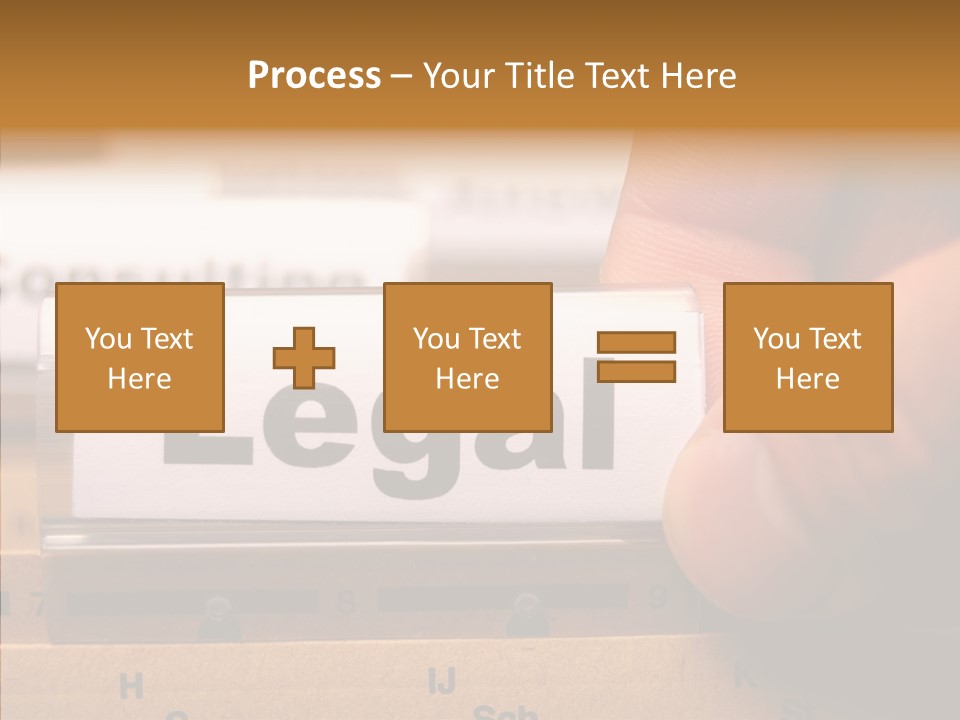 Sue Lawyer Index PowerPoint Template