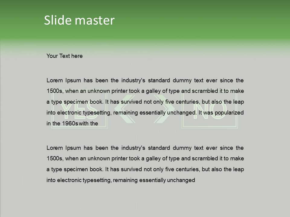 Creative Option Binary PowerPoint Template