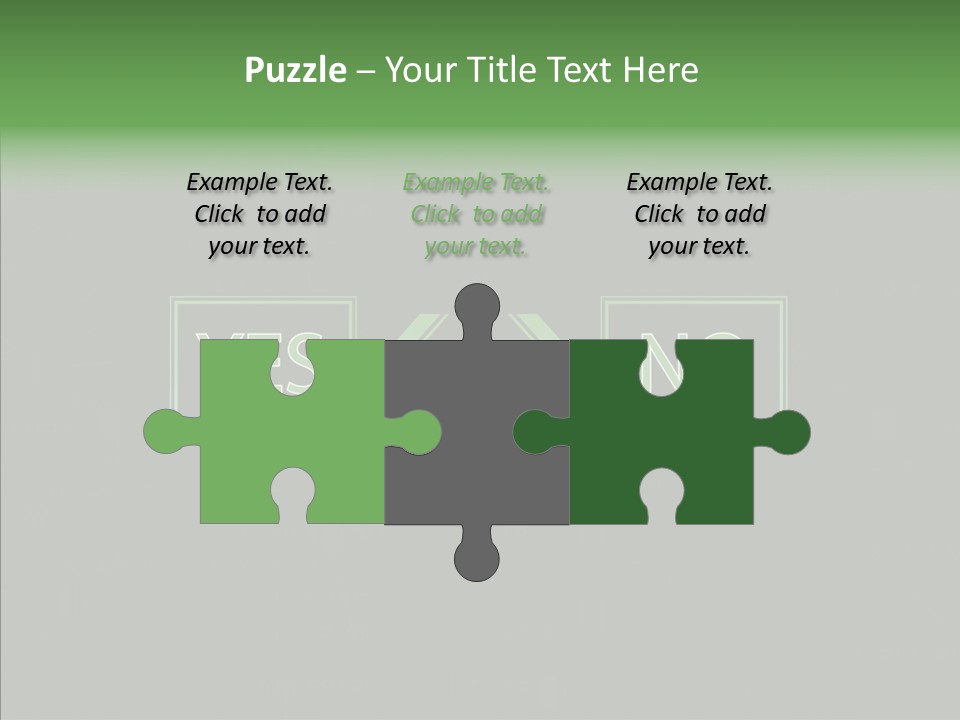 Creative Option Binary PowerPoint Template