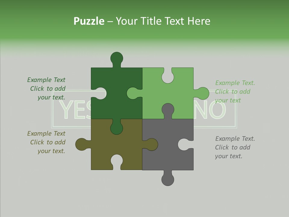 Creative Option Binary PowerPoint Template