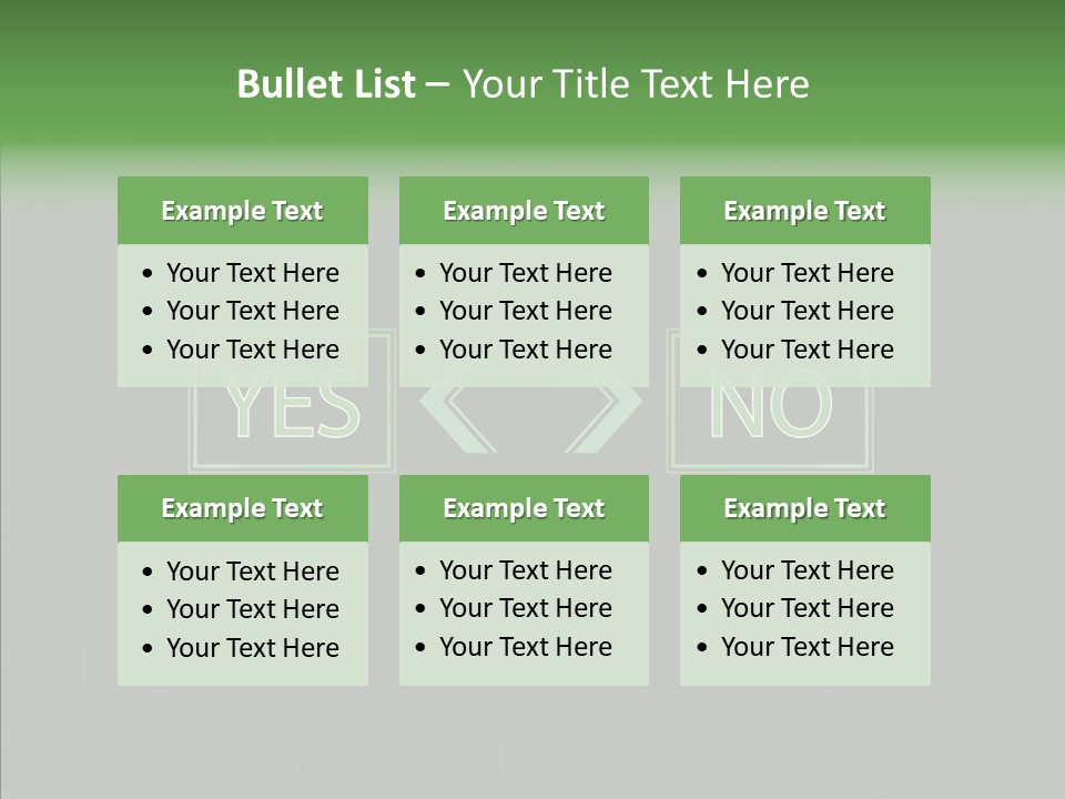 Creative Option Binary PowerPoint Template