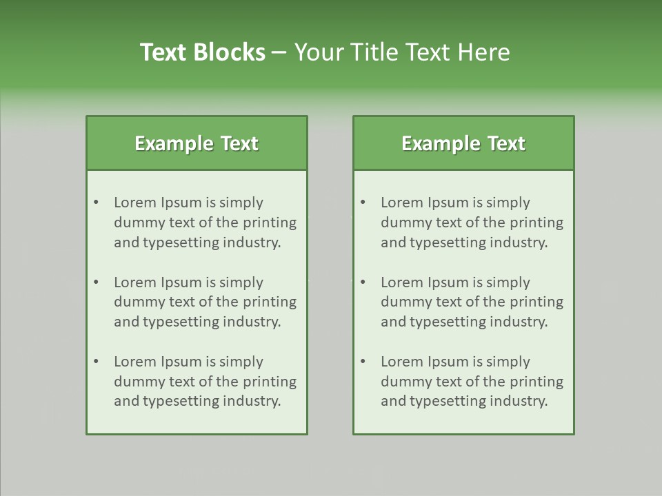 Creative Option Binary PowerPoint Template
