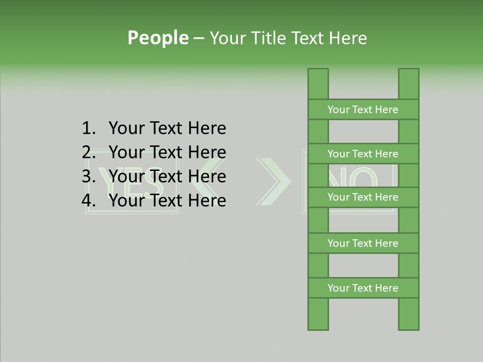 Creative Option Binary PowerPoint Template