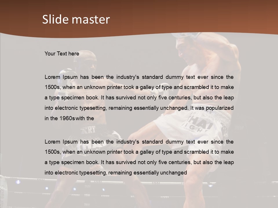 Trainer Culture Thay PowerPoint Template