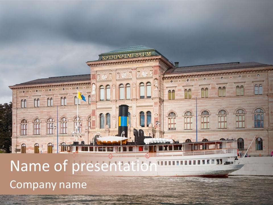 Nordic Fine Arts Blasieholmen PowerPoint Template