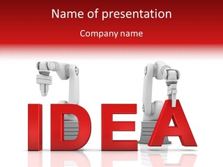 Machine Inspiration Performance PowerPoint Template