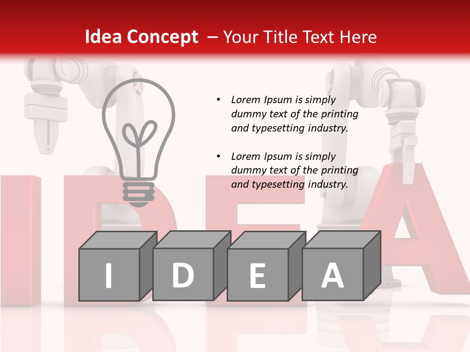Machine Inspiration Performance PowerPoint Template
