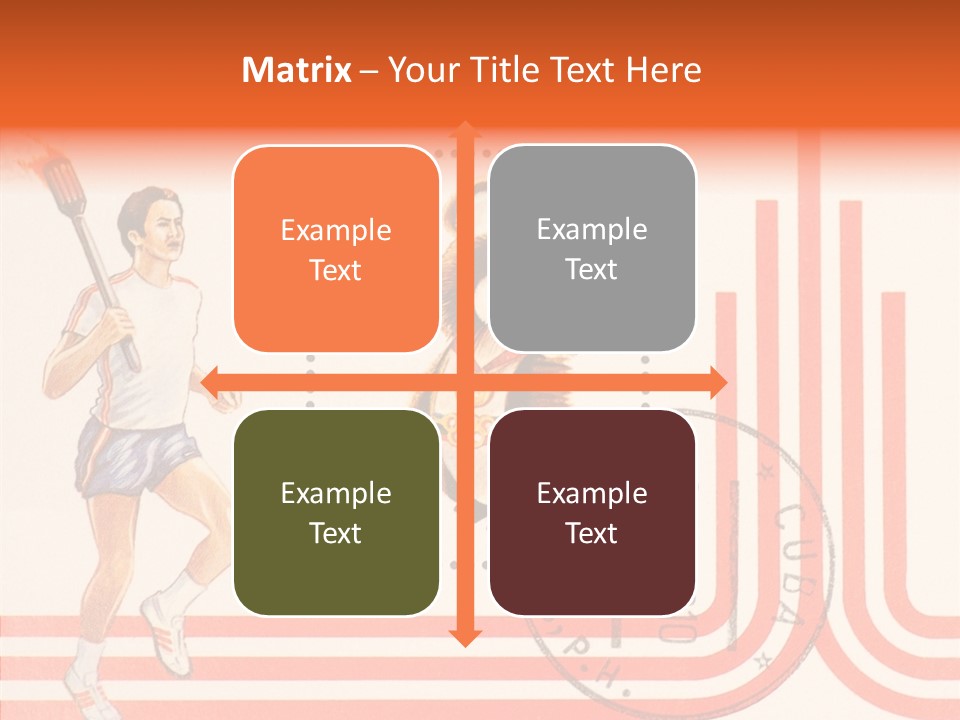 Moscow Mail Russia PowerPoint Template