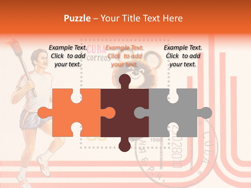 Moscow Mail Russia PowerPoint Template