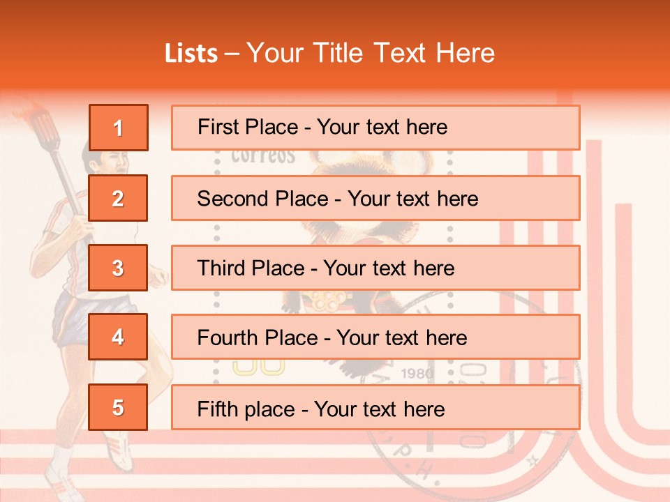 Moscow Mail Russia PowerPoint Template
