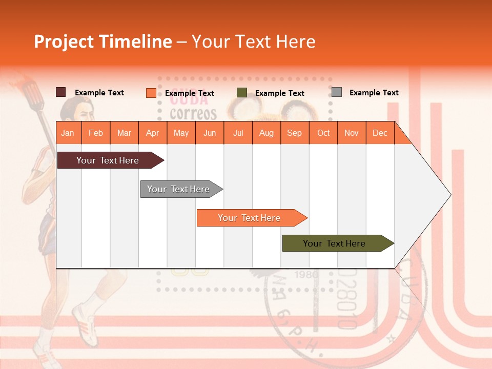 Moscow Mail Russia PowerPoint Template