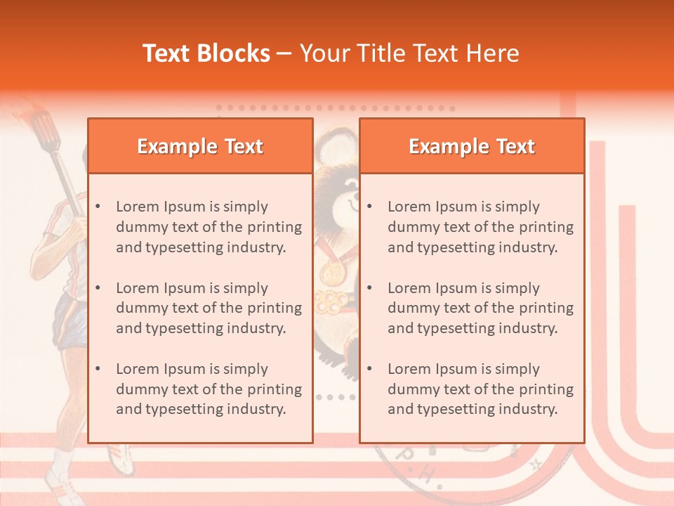 Moscow Mail Russia PowerPoint Template