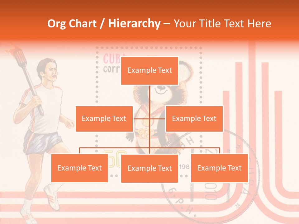 Moscow Mail Russia PowerPoint Template