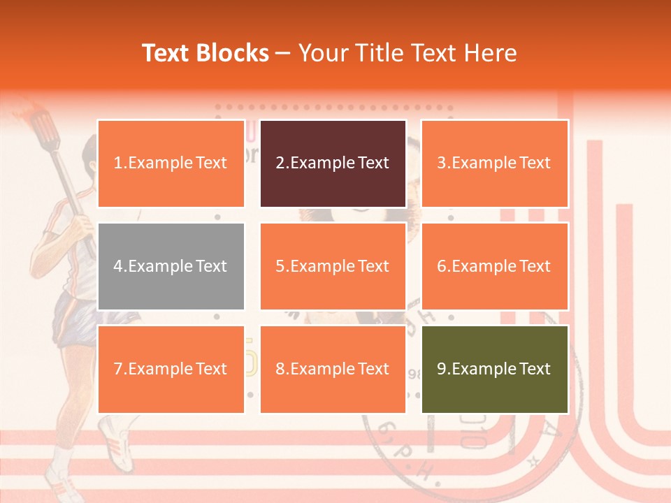 Moscow Mail Russia PowerPoint Template