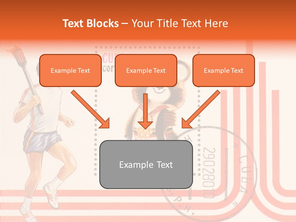 Moscow Mail Russia PowerPoint Template