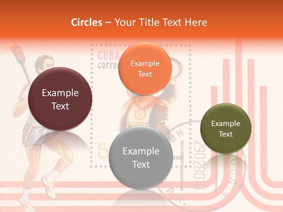 Moscow Mail Russia PowerPoint Template