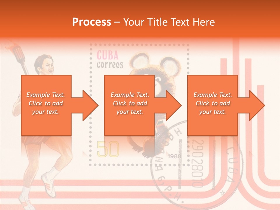 Moscow Mail Russia PowerPoint Template