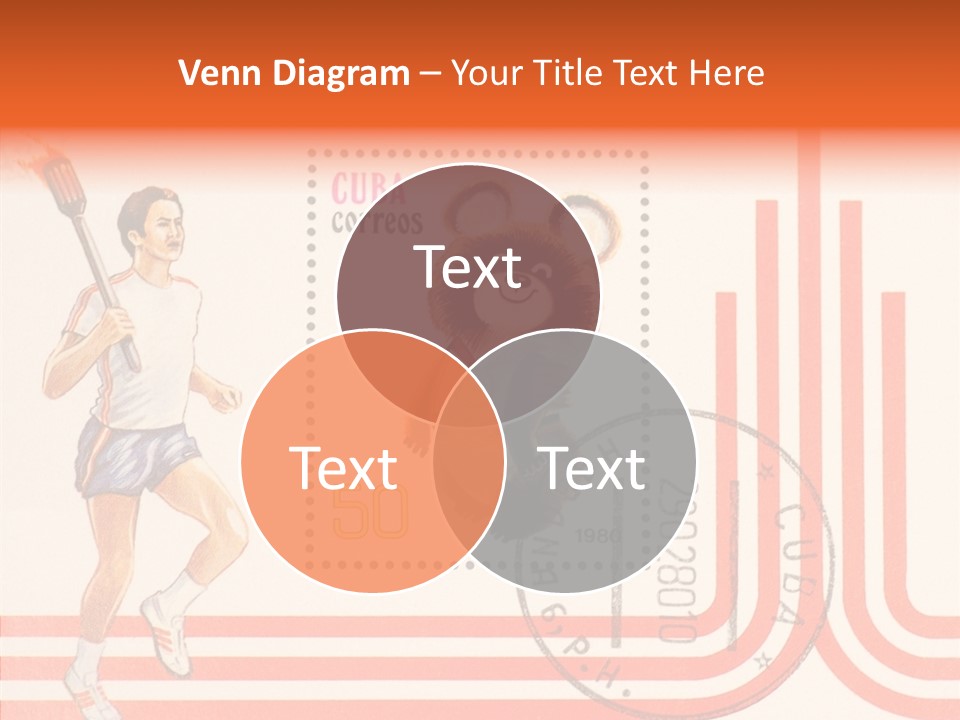 Moscow Mail Russia PowerPoint Template