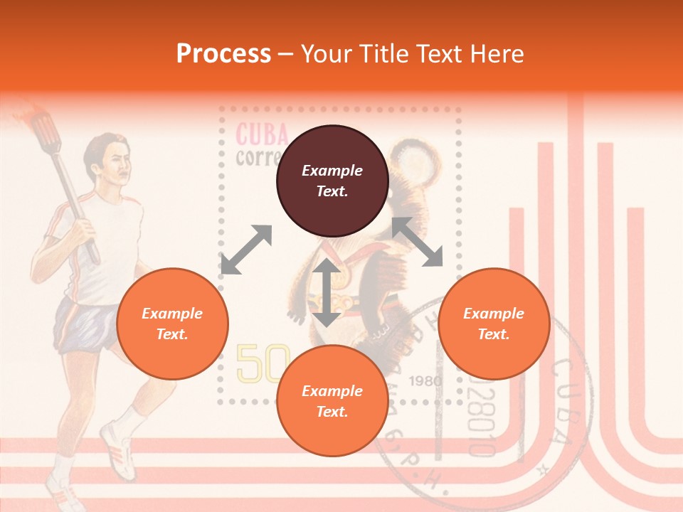 Moscow Mail Russia PowerPoint Template