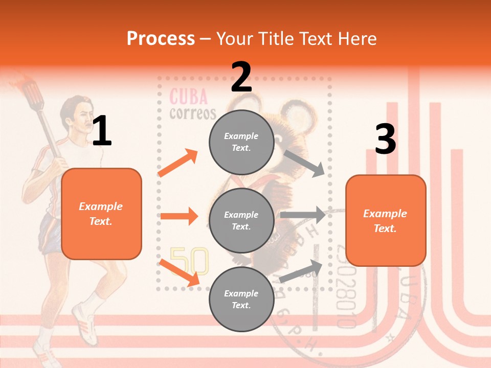 Moscow Mail Russia PowerPoint Template