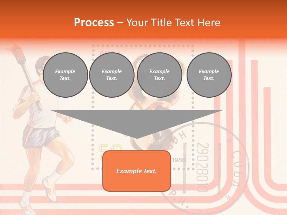 Moscow Mail Russia PowerPoint Template