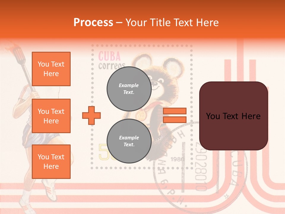 Moscow Mail Russia PowerPoint Template