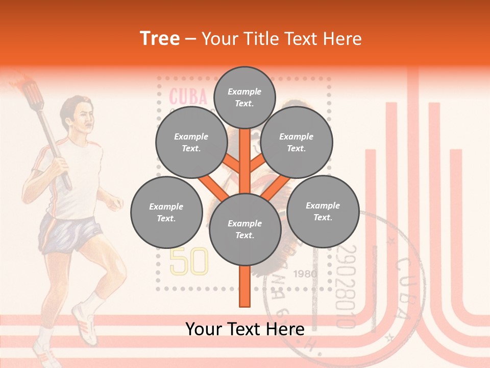 Moscow Mail Russia PowerPoint Template