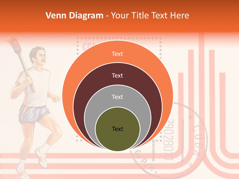 Moscow Mail Russia PowerPoint Template