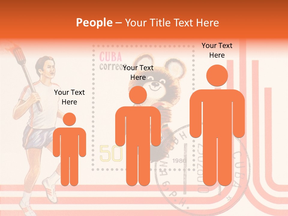 Moscow Mail Russia PowerPoint Template