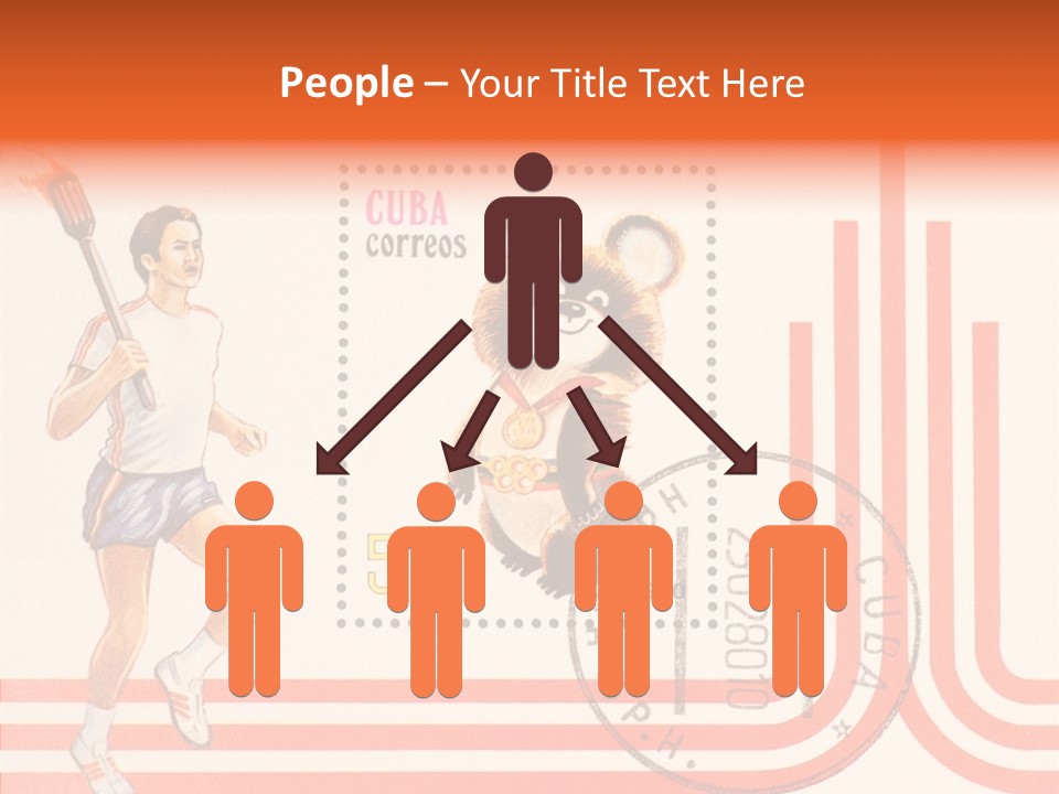 Moscow Mail Russia PowerPoint Template