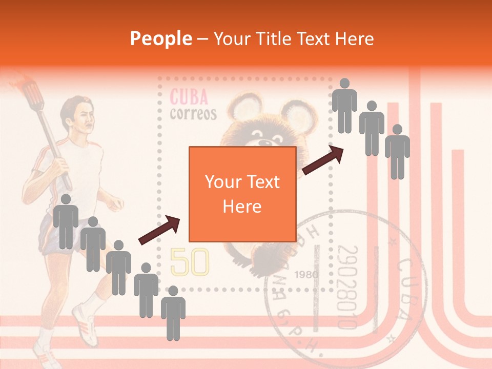 Moscow Mail Russia PowerPoint Template