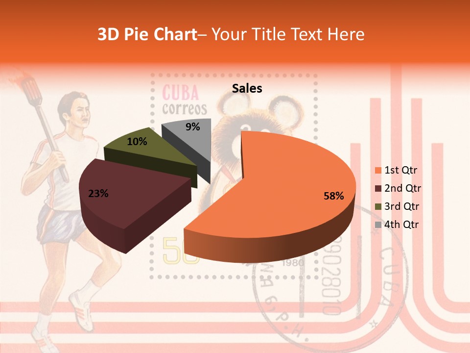Moscow Mail Russia PowerPoint Template