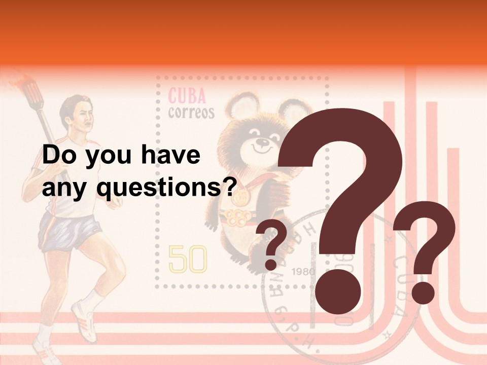 Moscow Mail Russia PowerPoint Template