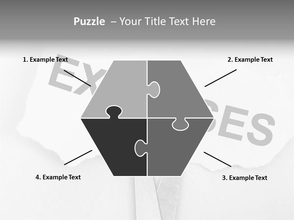 Metal Paper Finance PowerPoint Template