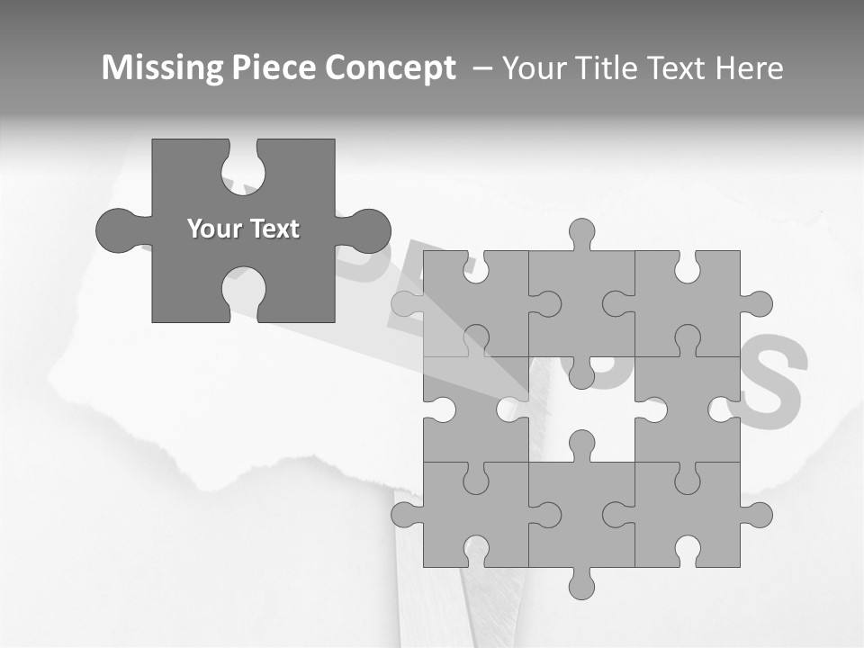 Metal Paper Finance PowerPoint Template