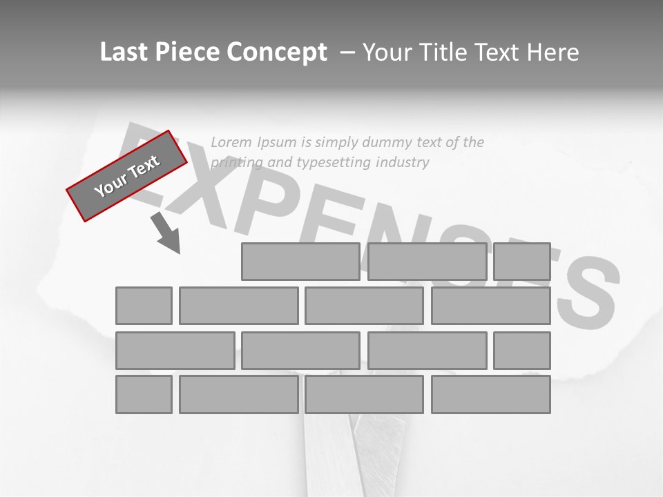 Metal Paper Finance PowerPoint Template